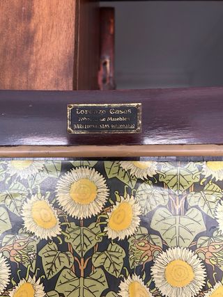 Mueble de caoba antiguo