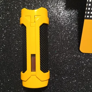 Accendino Cohiba Giallo e Nero