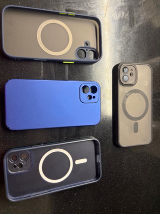 Fundas iPhone 12 MagSafe (4 unidades)