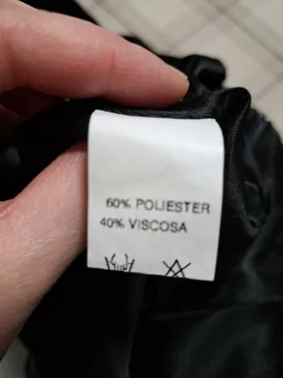 Blusa negra talla 42/44