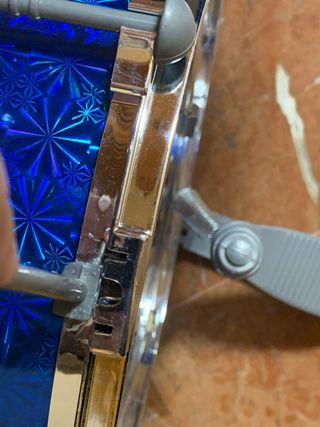 Batería Musical Infantil Azul