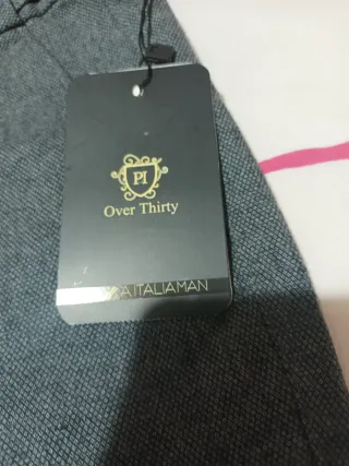 Pantalón de vestir gris talla 50