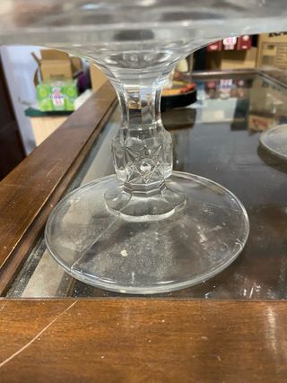 Pareja Bomboneras Cristal Vintage