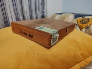 Caja de puros Lafama vacía - Islas Canarias