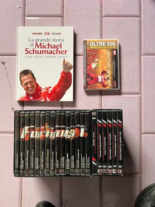 Libro e DVD Formula 1 Michael Schumacher