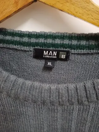 Maglione uomo MAN grigio taglia XL