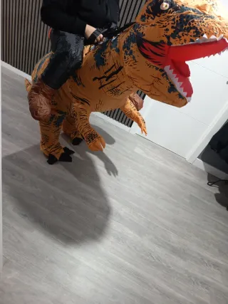 Disfraz T- Rex inflable