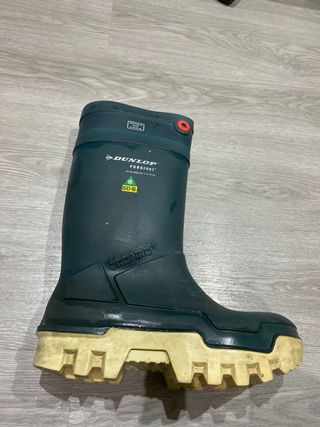 Botas de pescador Dunlop verdes