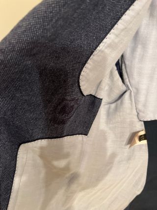 Chaqueta Massimo Dutti Azul Mujer