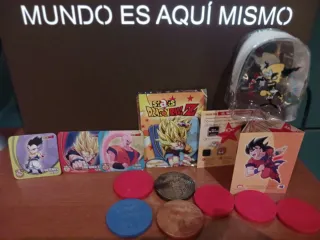 Pack Tazos e Imanes Dragon Ball Z