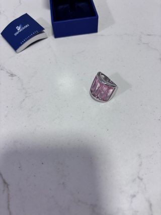 Anillo Swarovski Rosa Talla S