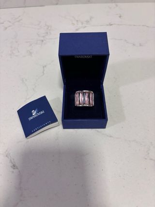 Anillo Swarovski Rosa Talla S