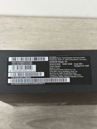 HONOR Magic V3 5G 12GB+512GB verde