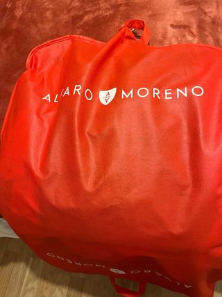 Americana Alvaro Moreno Cuadros Marrón y Azul