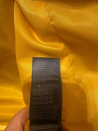 Chaqueta Tommy Hilfiger Amarilla