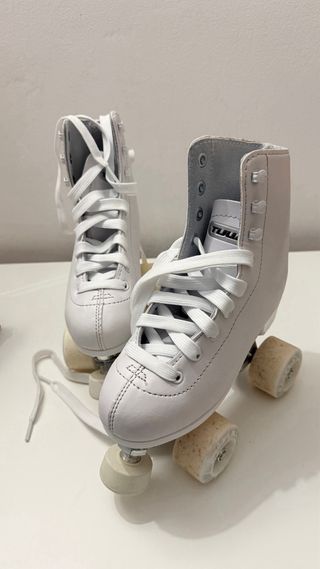 Patines 4 Ruedas + Casco + Protecciones