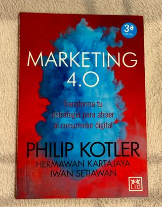 Libro Marketing 4.0 de Phillip Kotler