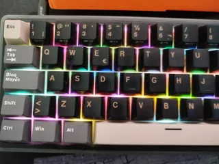 Teclado Mecánico Royal Kludge RK65 Gris