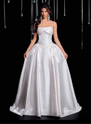 Vestido de fiesta blanco