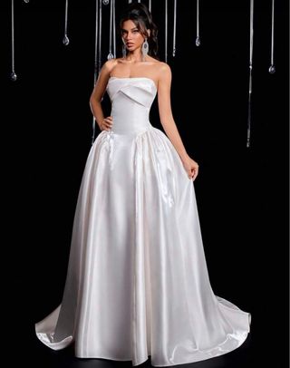 Vestido de fiesta blanco