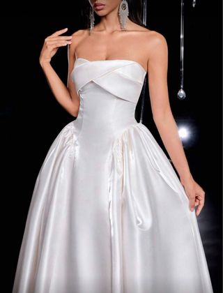 Vestido de fiesta blanco