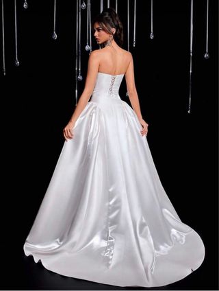 Vestido de fiesta blanco