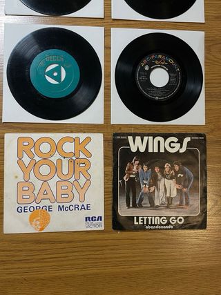 Colección Vinilos Antiguos Pop Rock