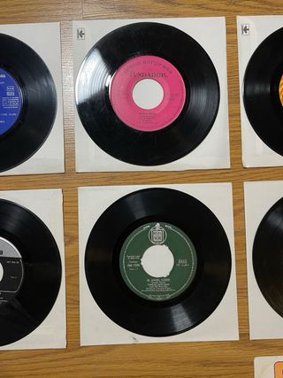 Colección Vinilos Antiguos Pop Rock