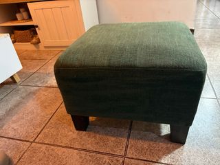 Puf Ikea verde oscuro