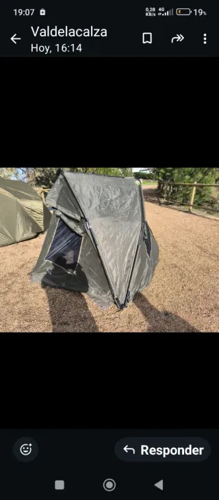 Bivvy de 1 persona Mclas Carpfhising