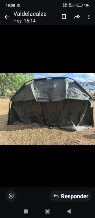 Bivvy de 1 persona Mclas Carpfhising