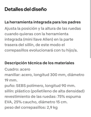 Correpasillos Evolutivo Btwin