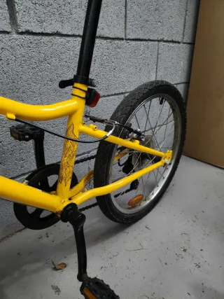 Bicicleta Infantil Riverside Amarilla