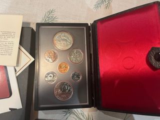Collezione Monete Argento Dollaro Canadese Royal Mint