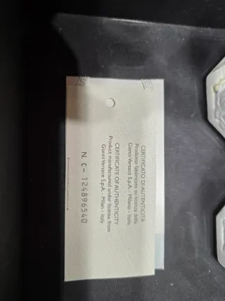 Set 2 Bicchieri Versace Oro Zecchino