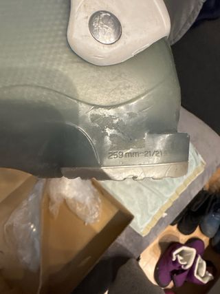 Esquis head 1 metro y botas salomon de 215