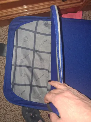 Maleta David Jones azul