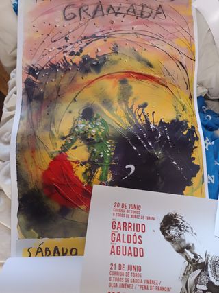Cartel Toros Granada 2019Miquel Barceló