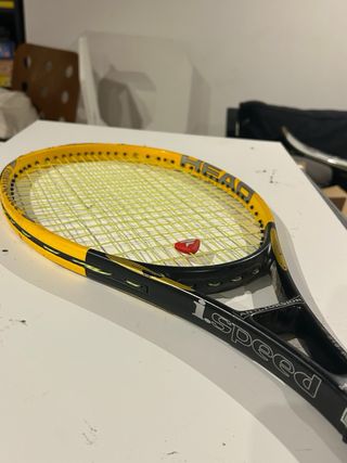 Raqueta Tenis Head Anti-Torsion Negra/Amarilla