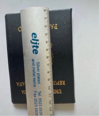 Coppia di Porta passaporti unione europea