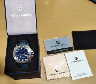 Reloj Pagani Design Automático Azul