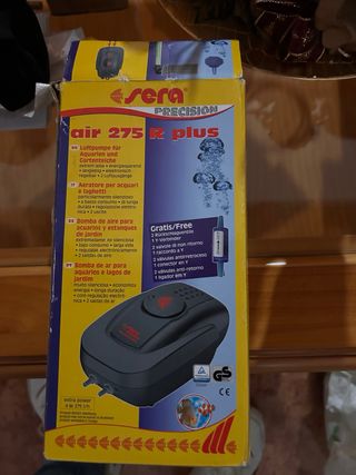 2 Oxigenadores Sera para acuarios y estanques