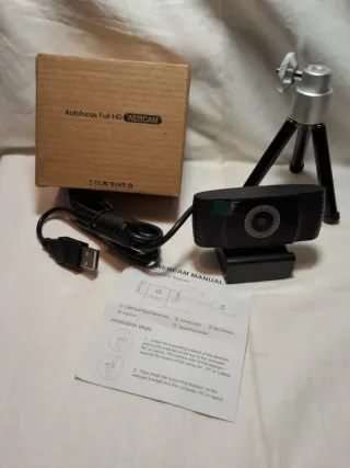 Cámara Web Autofocus Full HD