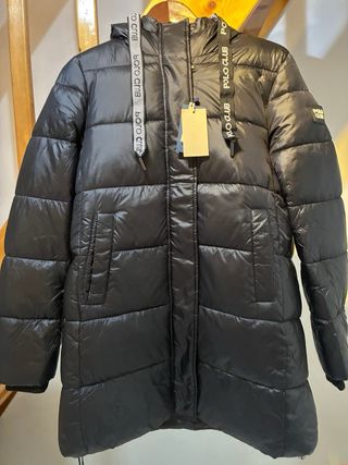 Abrigo Negro Mujer Polo Club