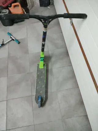 Patinete freestyle verde