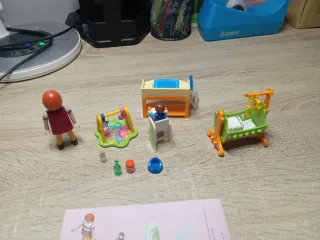 Playmobil 5304 Set Bebé y Cuna