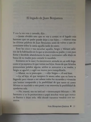 El legado de los sueños