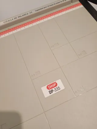 Cizalla de palanca A4