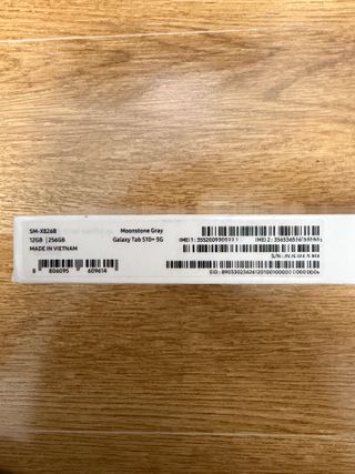 Galaxy Tab S10+ 5G 12GB 256GB Nueva a estrenar