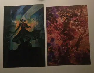 2 Láminas Arte Cosmere (Sunlit Man & Yumi)